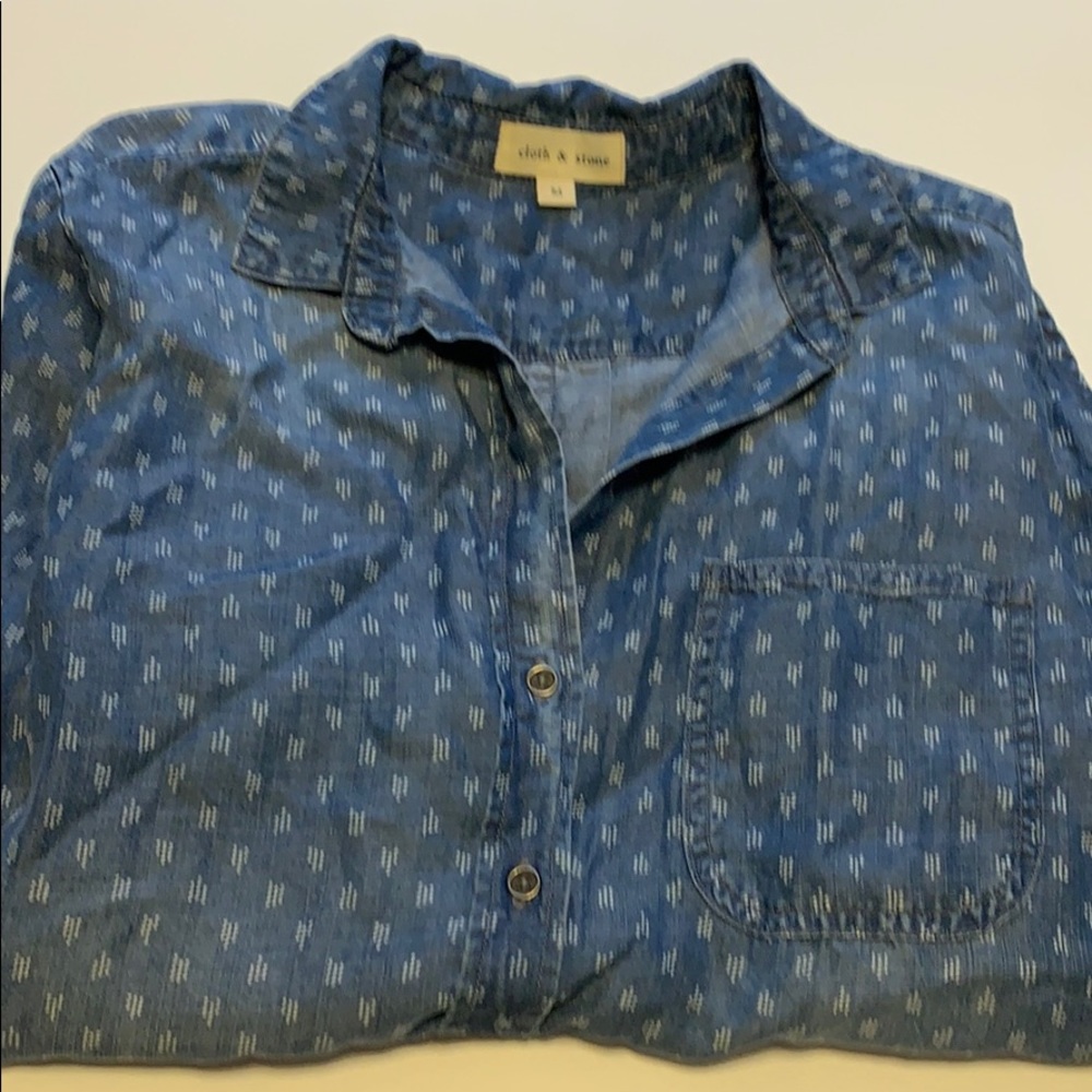 Cloth & stone denim shirt